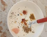 A picture of step 2 of Royal Orange Kiwi Salsa.