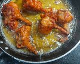 A picture of step 1 of Chicken lollipops.