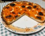Une image de l'étape 15 de Tarte aux abricots, miel et crème vanille.