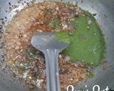 A picture of step 2 of Coriander Pesto Chifferi Rigati.