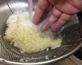 A picture of step 4 of Japanese white rice standard.