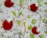 Une image de l'étape 3 de Focaccia aux tomates cerises.
