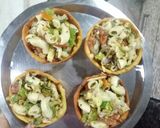 ચટપટી મેક્રોની ટોકરી ચાટ રેસીપી સ્ટેપ4ફોટો