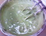 A picture of step 4 of Easy & Fluffy Matcha Green Tea Chiffon Swiss Roll.