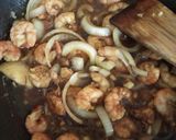 Foto langkah ke 3 dari resep Udang tumis saus tiram.