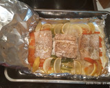 Foto del paso 3 de la receta: Salmón en papillote con verduras