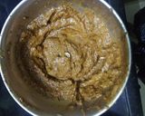 A picture of step 2 of Milagu Poondu kulambu.
