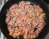 A picture of step 3 of My Family's Oyako Chicken and Egg Rice Bowl with Soboro.
