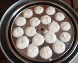 A picture of step 1 of Mini idli chaat.