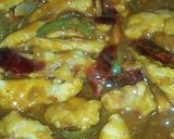 A picture of step 10 of Dragon chicken.