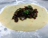 A picture of step 6 of Duck Liver Sausage Biscuit.