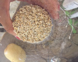 Foto del paso 3 de la receta: Tortitas de brócoli y coliflor con avena
