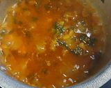 A picture of step 3 of Turnip with spinach.