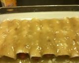 A picture of step 8 of Hot Dog Enchiladas.