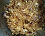 A picture of step 2 of Bharla vanga(bharva baingan, stuffed bringal).
