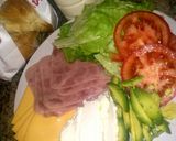 A picture of step 3 of Mexican Ham Torta ( My way :P).
