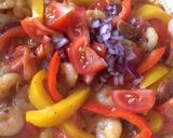 Fokhagymás garnéla paprikával recept fázis 3 fotója