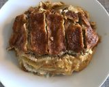 A picture of step 7 of Pork Cutlet with Eggs (Katsu-don).