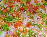 A picture of step 3 of Pizza uttapam.