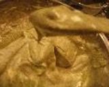 A picture of step 14 of Fluffy Green Tea Chiffon Cake.