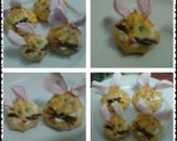 A picture of step 13 of Ladybirds Choux Easter Bilbys.