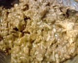 A picture of step 3 of Peanut Butter Granola Cookies.
