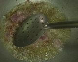 A picture of step 4 of Rikwanch curry.