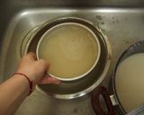 A picture of step 8 of Shiro Koshi-an (Smooth White Sweet Bean Paste).