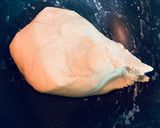 A picture of step 2 of Phulka. Phulli hui chappati.