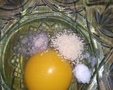 Foto langkah ke 1 dari resep Steamed Egg with bean.