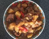 Potato stew chicken recipe step 3 photo
