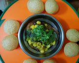 A picture of step 7 of Aaloo tikki (potato tikki).