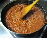 A picture of step 3 of Homemade Meat Sauce.