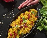 A picture of step 8 of Jowar Khichdi.