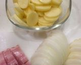 A picture of step 1 of Microwave Time-Saving German Potato.