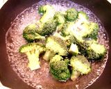 A picture of step 2 of Creamy Tomato Soup with Shrimp and Broccoli.