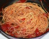 A picture of step 3 of Mozzarella Cheese and Tomato Sauce Pasta.