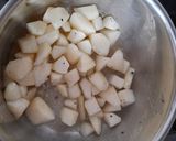 Mézes-borsos kacsamell csíkok körtés-diós ruccolával recept fázis 2 fotója