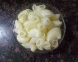 A picture of step 3 of Baked Spinach,Macaroni and Cottage cheese.