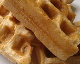 A picture of step 5 of Vickys Sweet Waffles, GF DF EF SF NF.