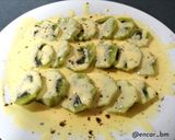 Foto del paso 5 de la receta: Kiwi con salsa de queso y mango