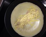 A picture of step 3 of For Breakfast or a Snack Chewy Ham and Cheese Burritos.