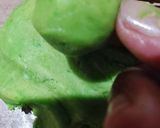 Foto langkah ke 7 dari resep 1 adonan 3 rasa (choco thumbprint pandan snow ball palm cheese).
