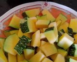 कद्दू की खट्टी मिठ्ठी चटपटी सब्जी (Kadu ki khatti mithi chatpati sabzi recipe in hindi) रेसिपी चरण 1 फोटो
