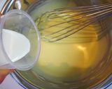 A picture of step 8 of Mango and Coconut No Bake Cheesecake.