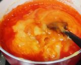A picture of step 6 of Moong dal Halwa.