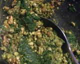 A picture of step 3 of Beautiful basil pesto.