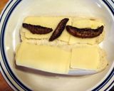 A picture of step 7 of taisen's meatball sub.