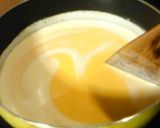 A picture of step 4 of Easy Kabocha Pudding with Ready Made Pudding Mix.