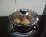 A picture of step 3 of Vegetable Appe with Tomato Chutney.